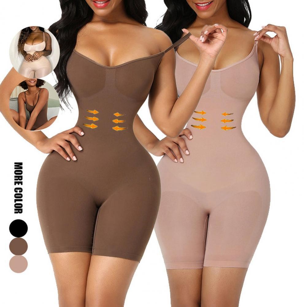 Sexy Jumpsuit Rompers Bodysuit Underwear Slimming Control Body One Piece Shapewear Sling Camisole Tight Corset