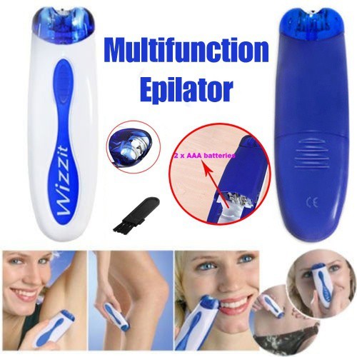 Electric razor remover Wizzit Lady Epilator Women hair tweezer shaver device