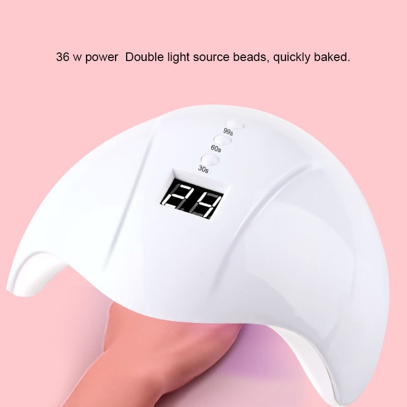 54W UV Led Nail Dryer 18pcs Led Lamp for Nail Manicure