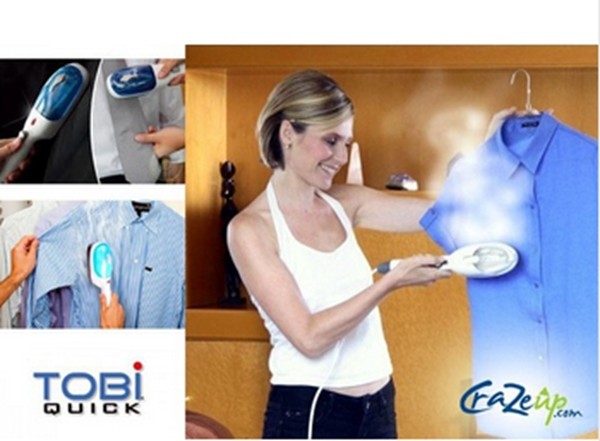 TOBi Handheld electric iron Steamer dry brush Ironing Garment Steamer iron 220v
