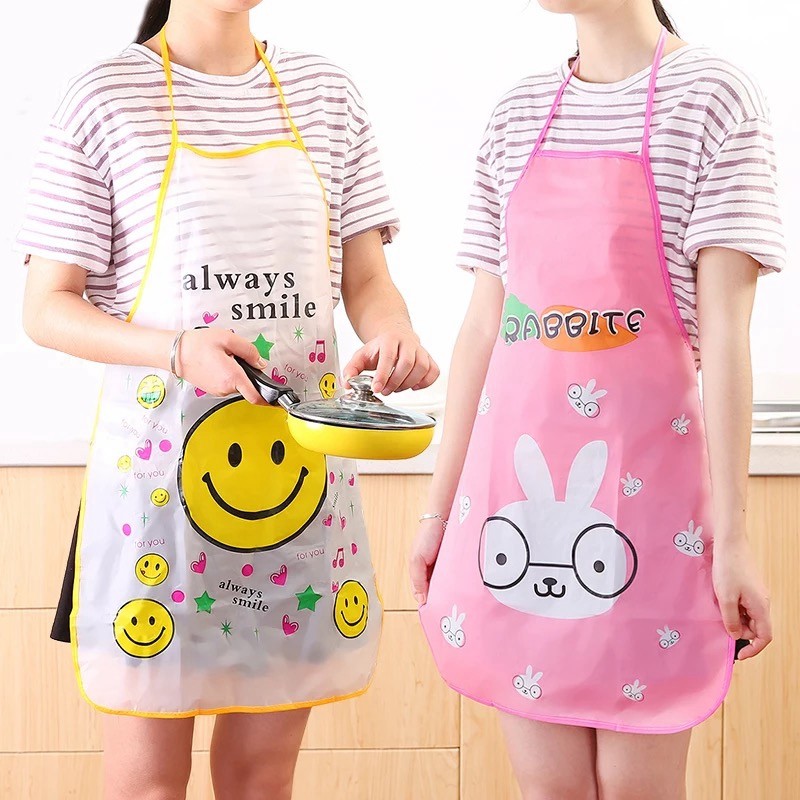 Apron Waterproof BBQ Bib Kitchen Apron Cooking Baking Restaurant Workwear Cleaning
