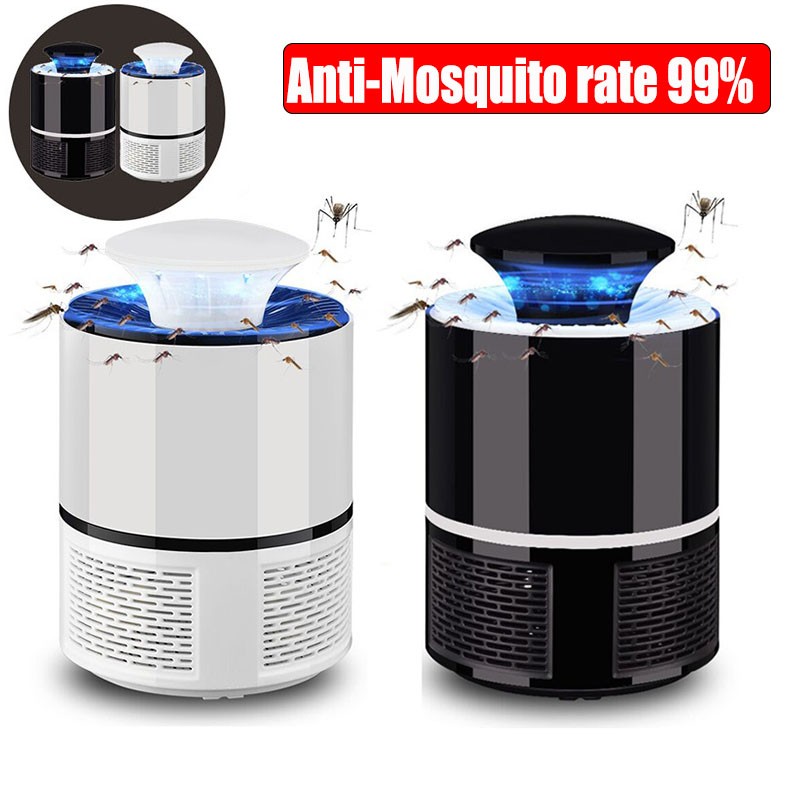 Portable mosquito light USB powered household LED mosquito light mute UV control mosquito repellent
