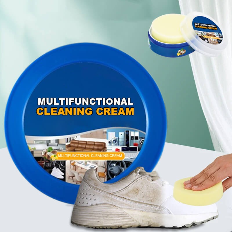 Multifunctional Cleaning Cream for Versatile Stain Remover for Small White Shoes, Leather Furniture