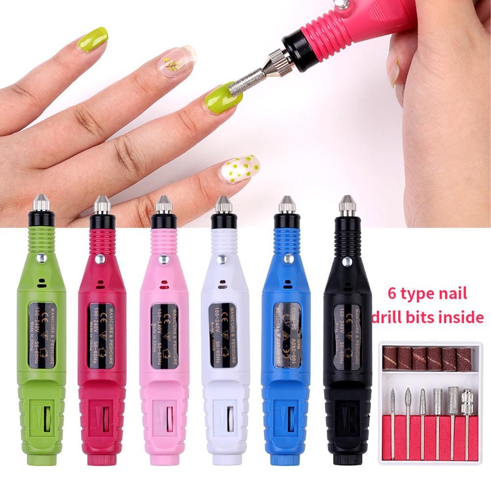 Nail Drill Machine Set Electric Nail Gel Polish Remover Tools Driller Manicure Nail Accessories