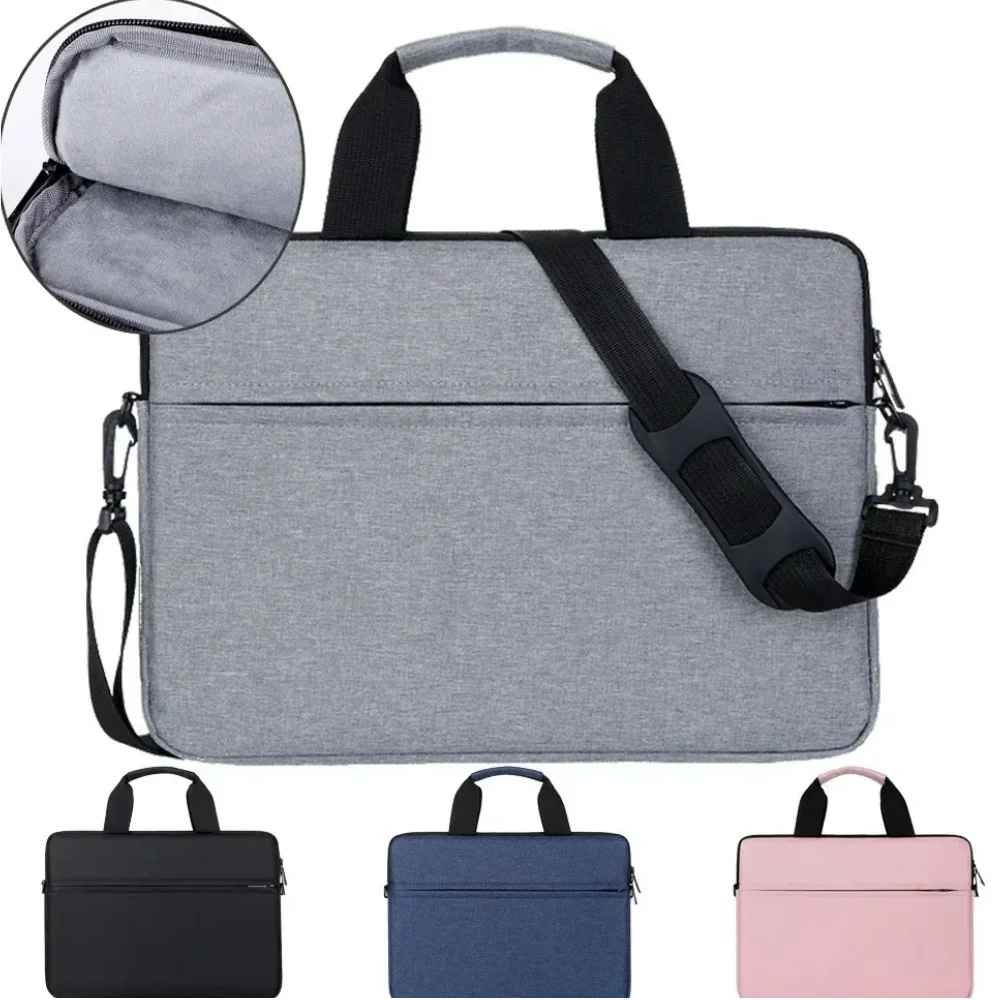 Laptop bag 15.6" computer shoulder bag for 15" Macbook sleeve briefcase travel business men's case